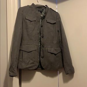 Grey banana republic blazer